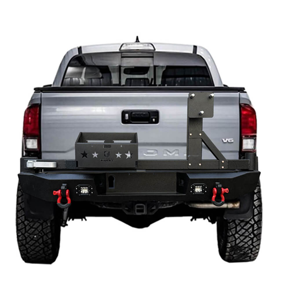 Vijay Rear Bumper Fits 2016-2023 Toyota Tacoma