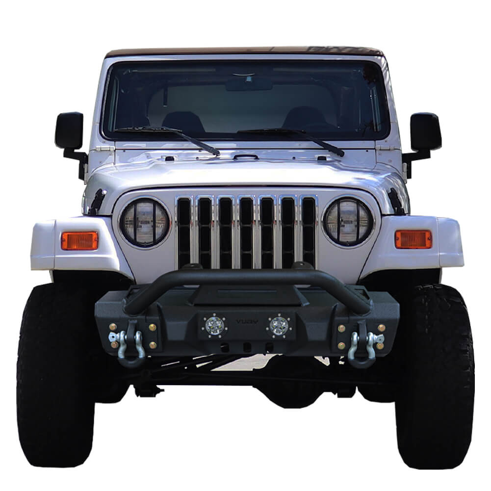 Vijay Front and Rear Bumper Fits 1997-2006 Wrangler TJ