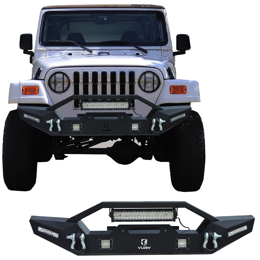 Vijay Front Bumper Fits 1997-2006 Wrangler TJ