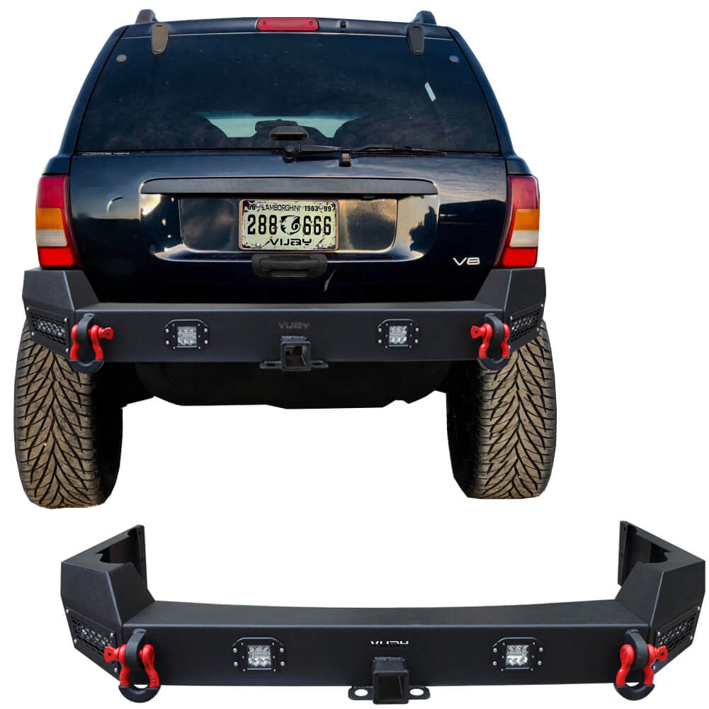 Vijay Rear Bumper Fits 1999-2004 Jeep Grand Cherokee WJ