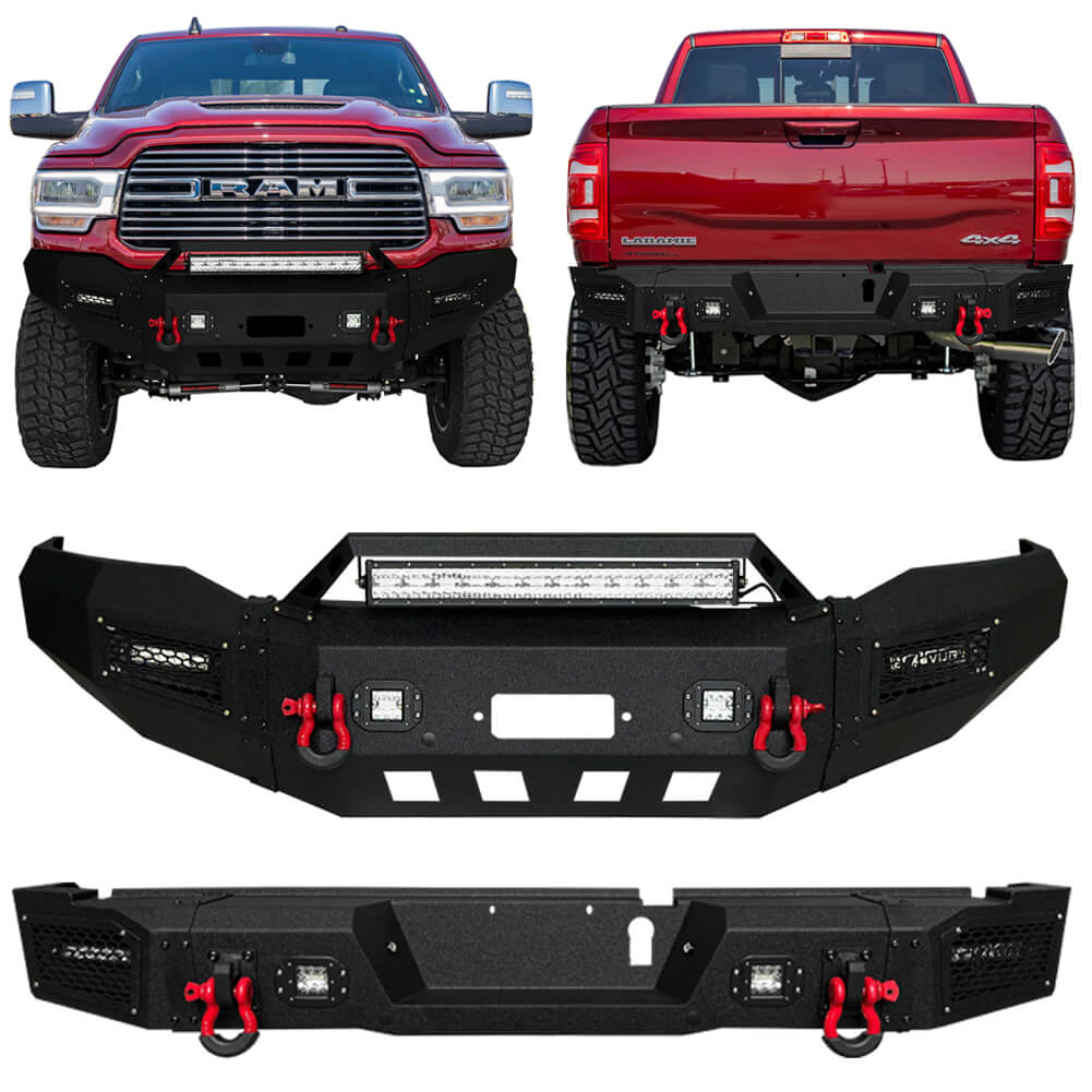 Vijay Front Bumper and Rear Bumper Fits 2019-2024 Dodge RAM 2500丨3500