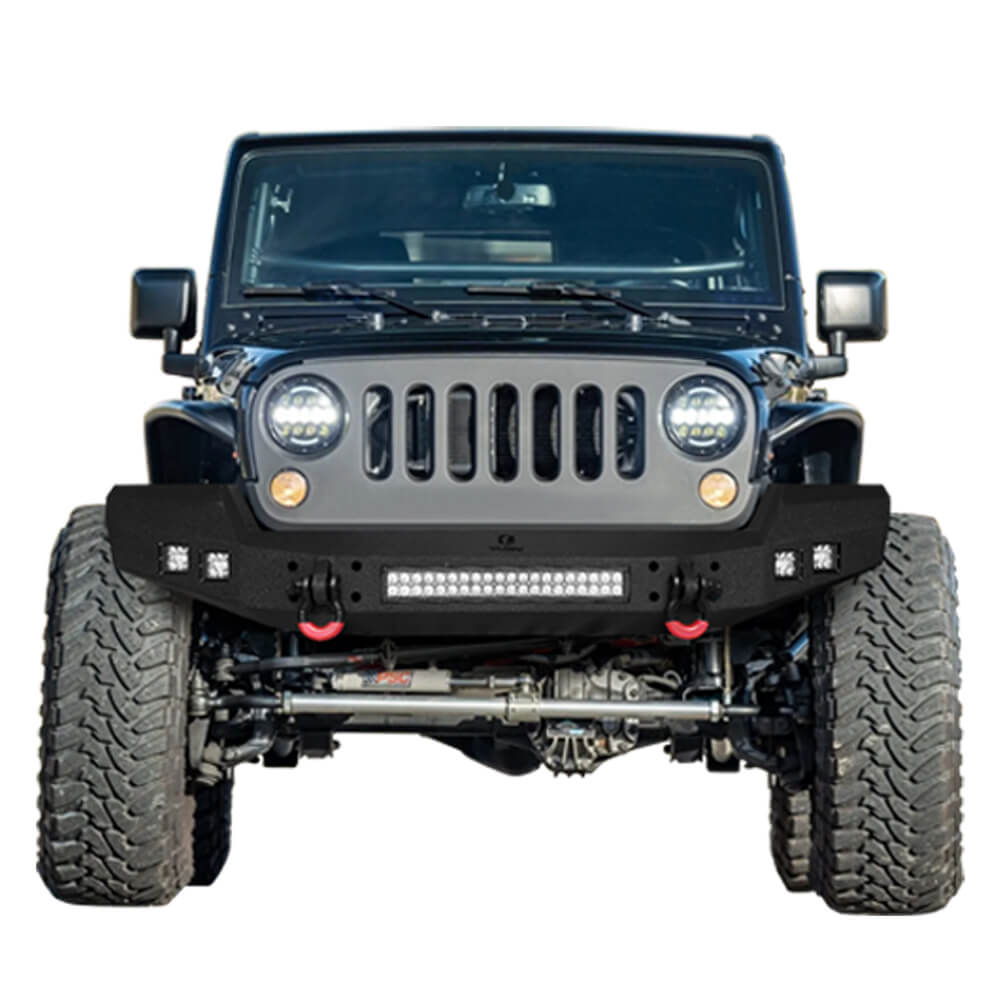 Vijay Front and Rear Bumper Fits 2007-2018 Jeep Wrangler JK/JKU