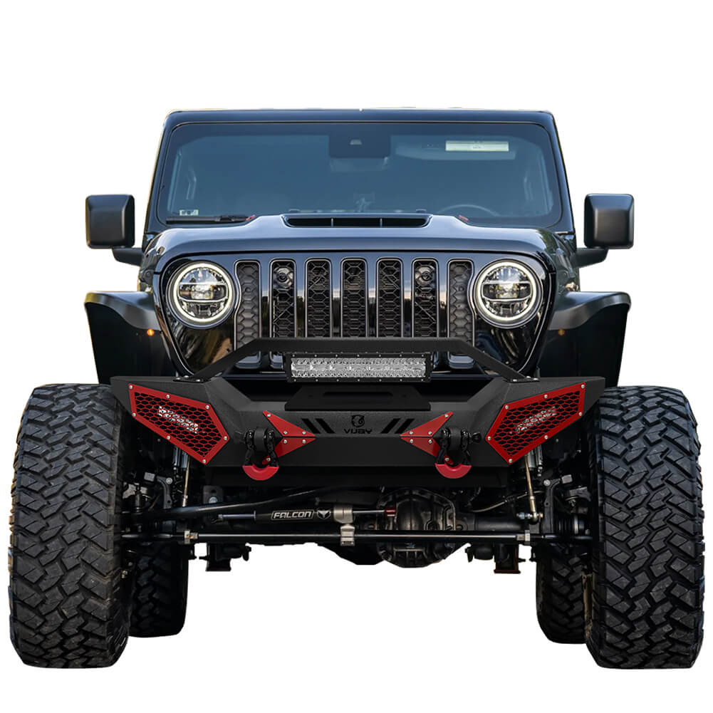 Vijay Front and Rear Bumper Fits 2018-2024 Jeep Wrangler JL/JLU