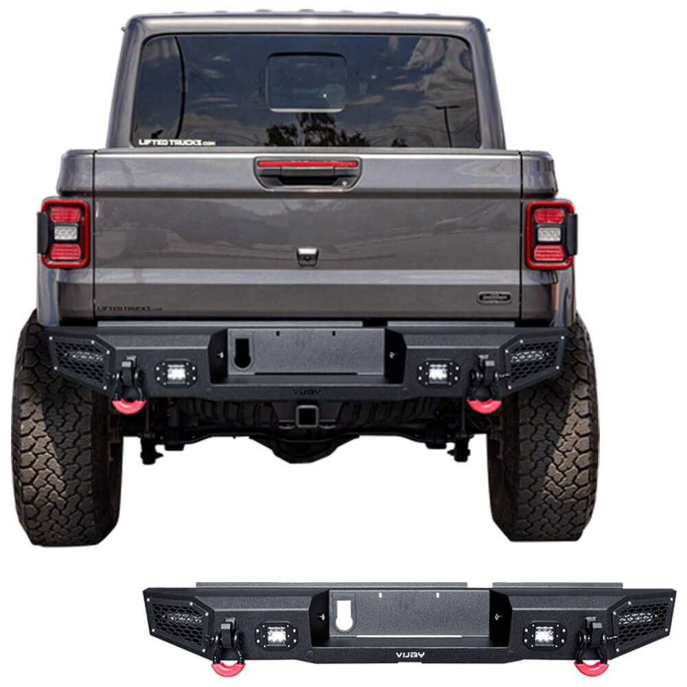 Vijay Rear Bumper Fits 2020-2024 Jeep Gladiator JT