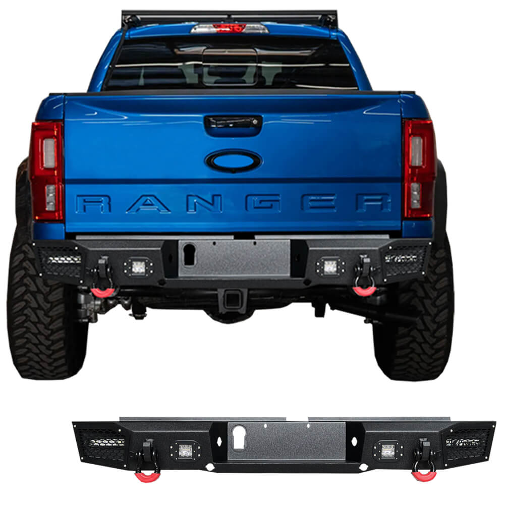 Vijay Rear Bumper Fits 2019-2023 Ford Ranger