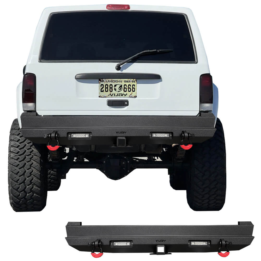 Vijay Rear Bumper Fits 1984-2001 Jeep Cherokee XJ