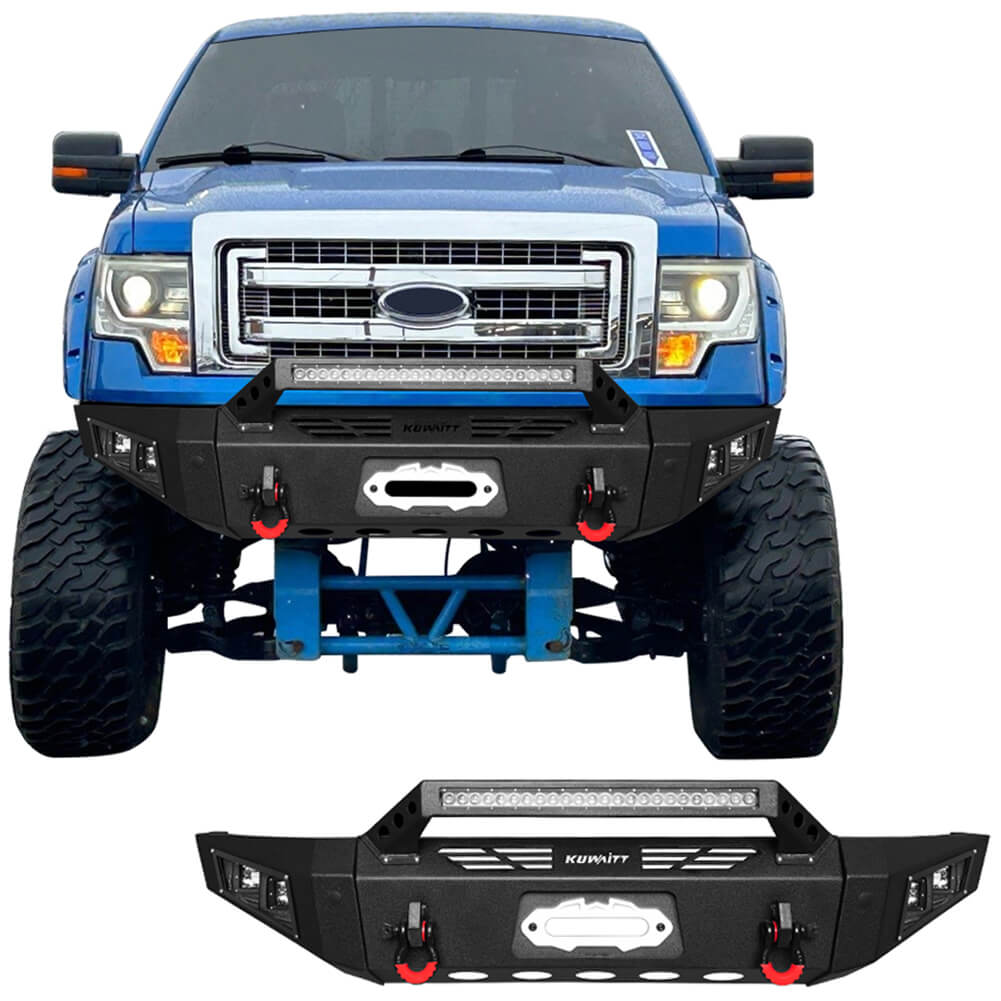 Vijay Front Bumper Fits 2009-2014 Ford F150(Excluding Raptor)