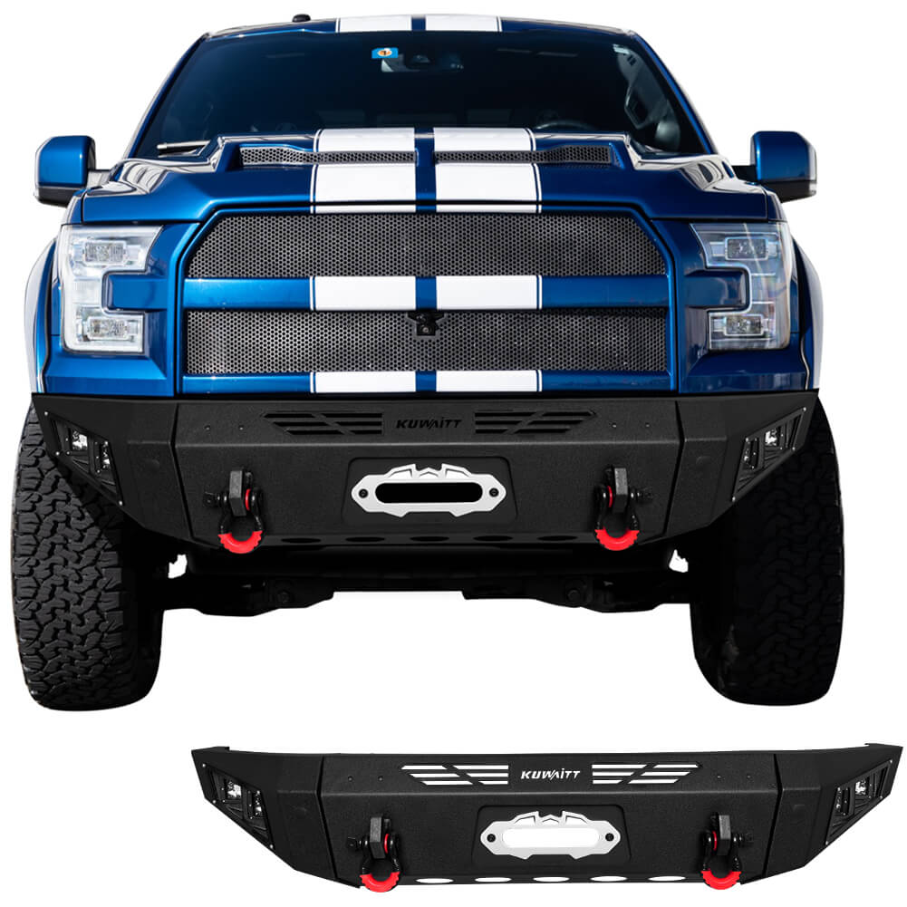 Vijay Front Bumper Fits 2015-2017 Ford F150(Excluding Raptor)