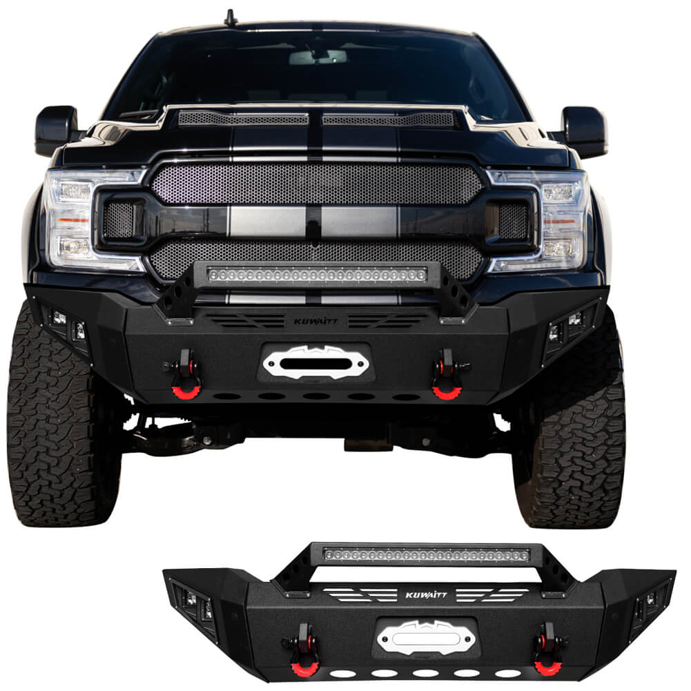 Vijay Front Bumper Fits 2018-2020 Ford F150(Excluding Raptor)