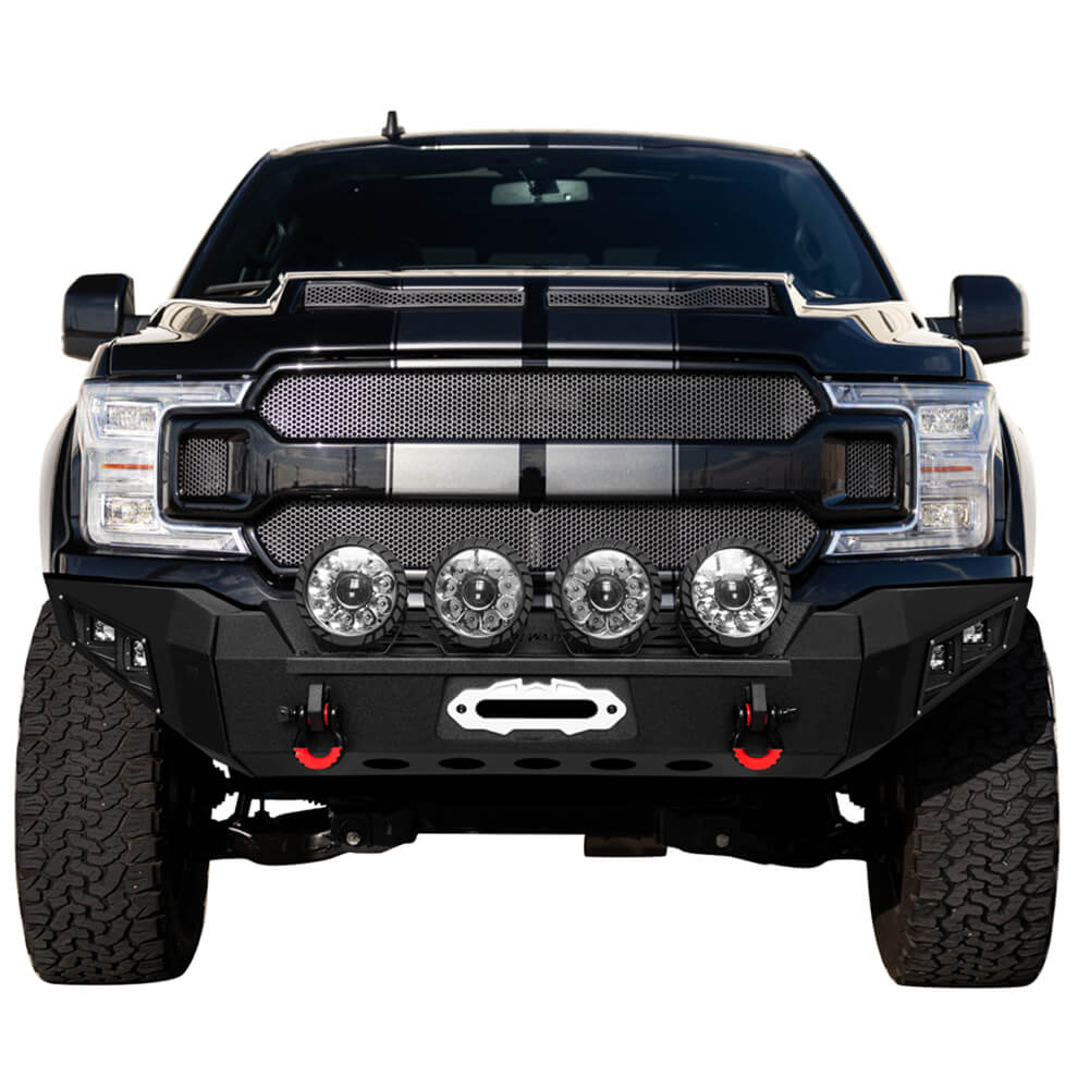 Vijay Front Bumper Fits 2018-2020 Ford F150(Excluding Raptor)