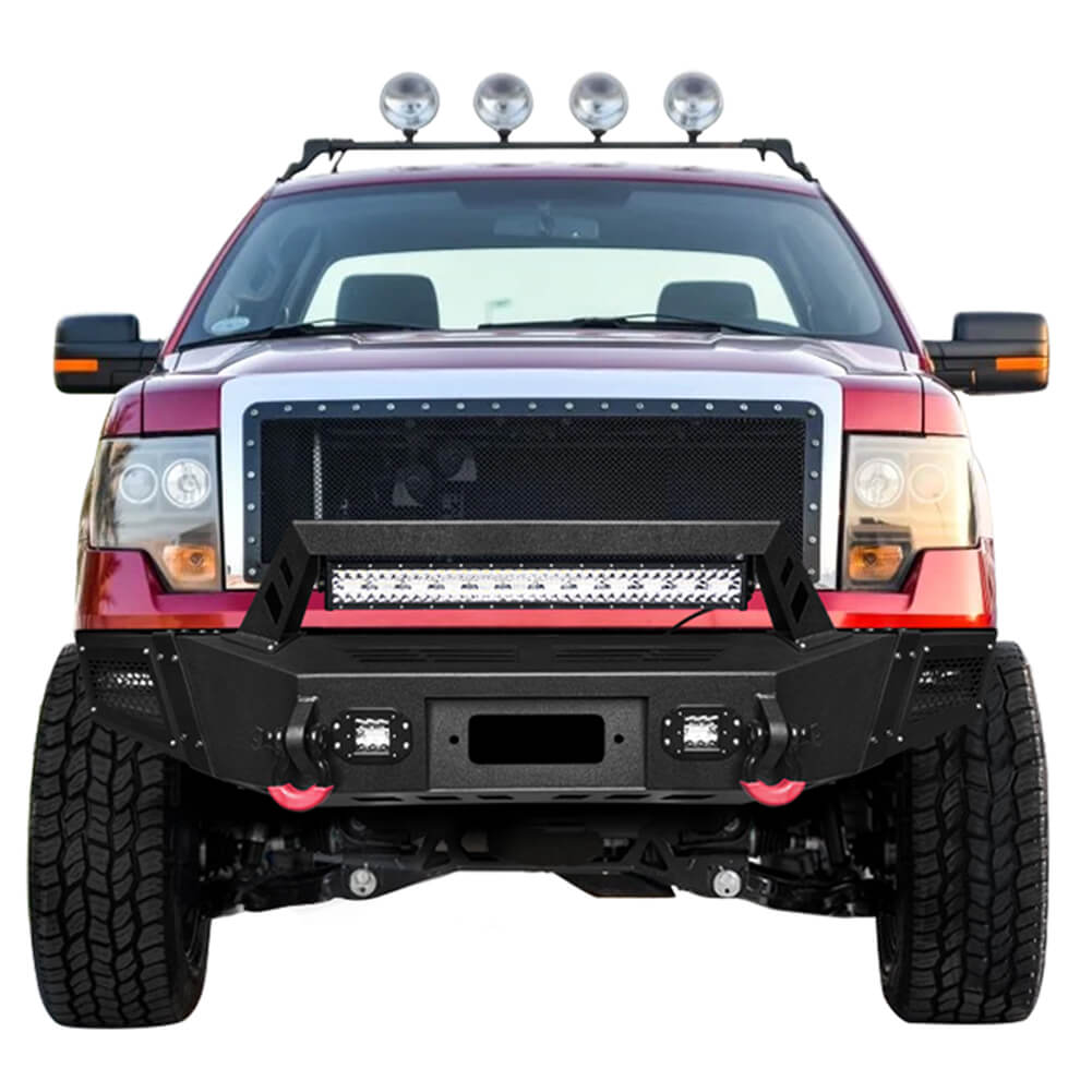 Vijay Front Bumper and Rear Bumper Fits 2009-2014 Ford F150 (Excluding Raptor)