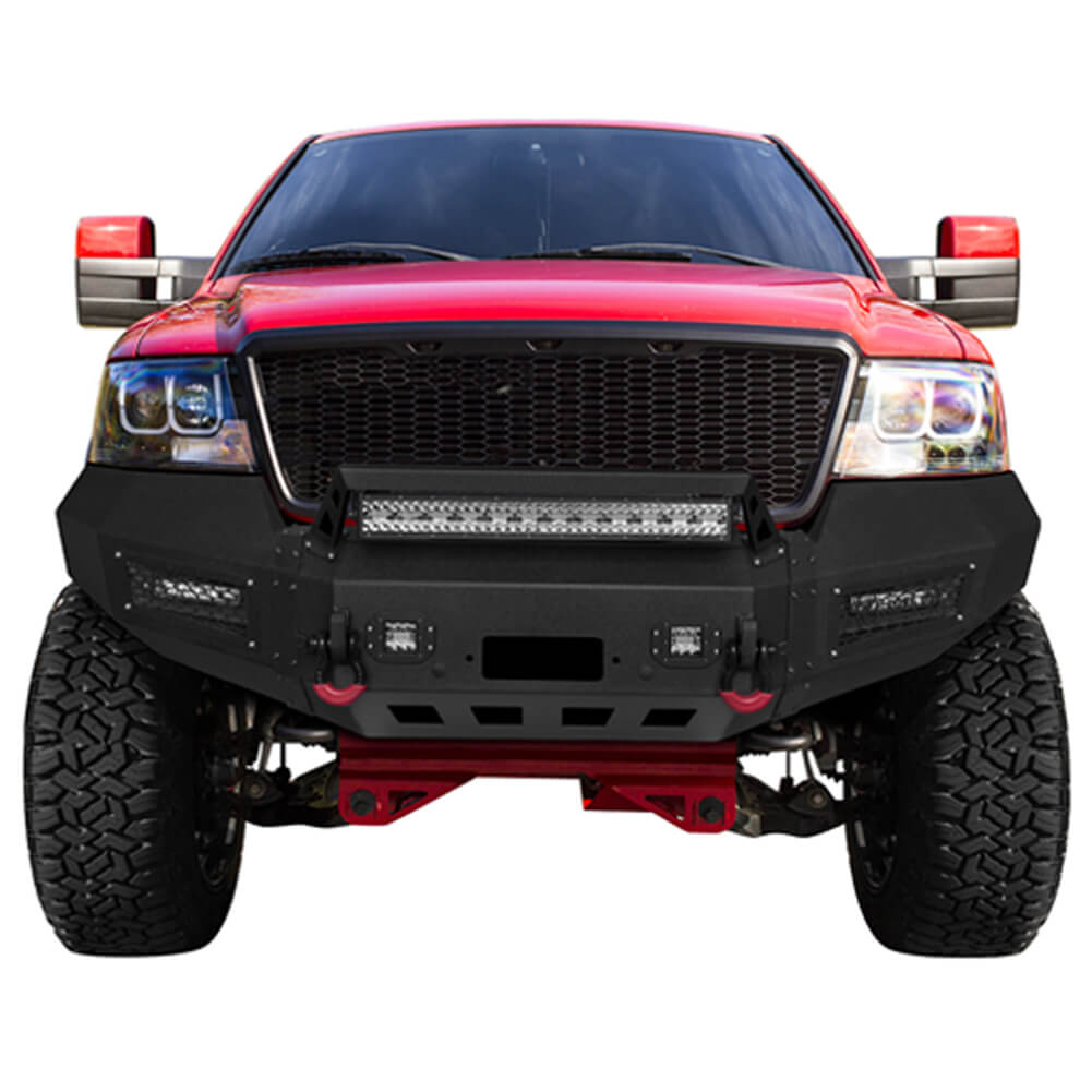 Vijay Front Bumper Fits 2006-2008 Ford F150 with Winch Plate