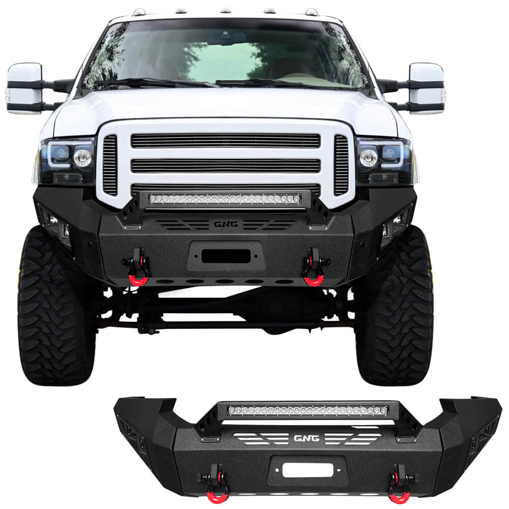 Vijay Front Bumper Fits 2005-2007 Ford F250 F350 F450 Super Duty