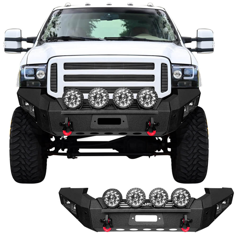 Vijay Front Bumper Fits 2005-2007 Ford F250 F350 F450 Super Duty