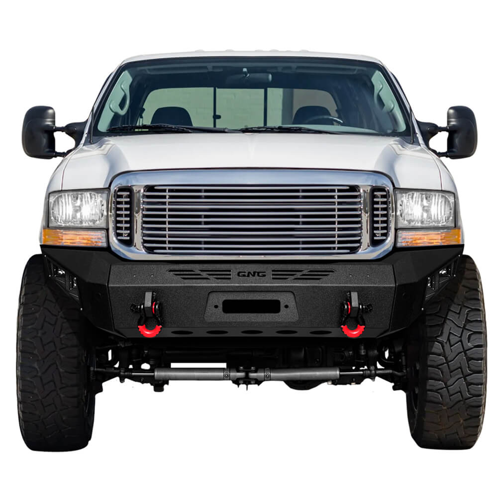 GNG Front and Rear Bumper Fits 1999-2004 Ford F250 F350 F450 Super Duty