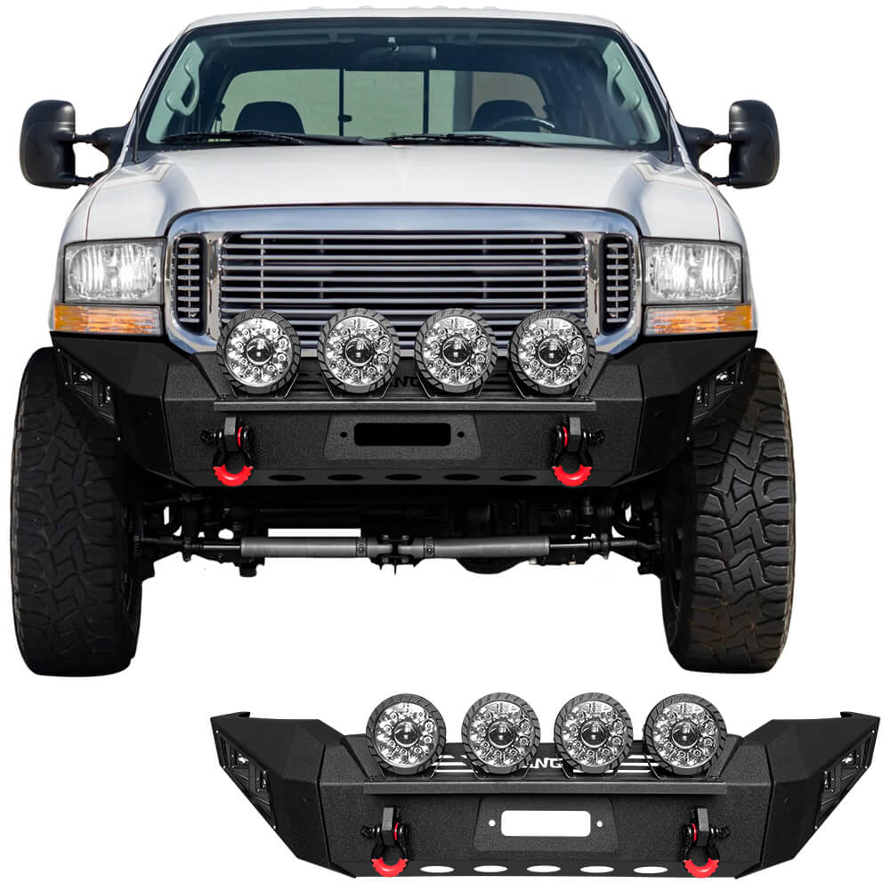 Vijay Front Bumper Fits 1999-2004 Ford F250 F350 F450 Super Duty