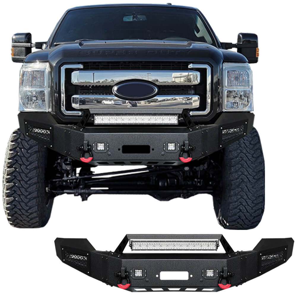 Vijay Front Bumper Fits 2011-2016 Ford F250 F350 F450 Super Duty