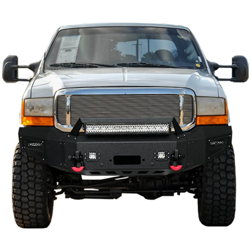 Vijay Front Bumper and Rear Bumper Fits 1999-2004 Ford F250 F350 F450 Super Duty