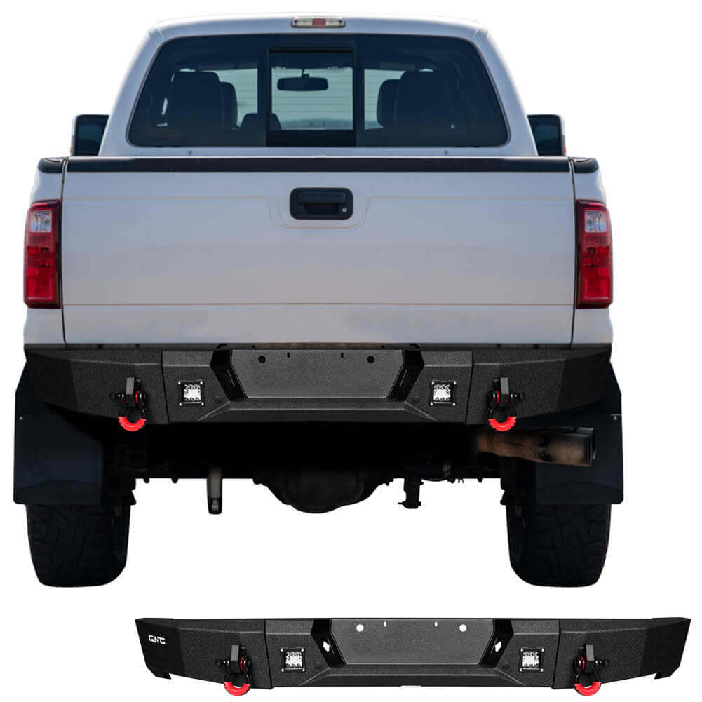 Vijay Rear Bumper Fits 1999-2016 Ford F250 F350 F450 Super Duty