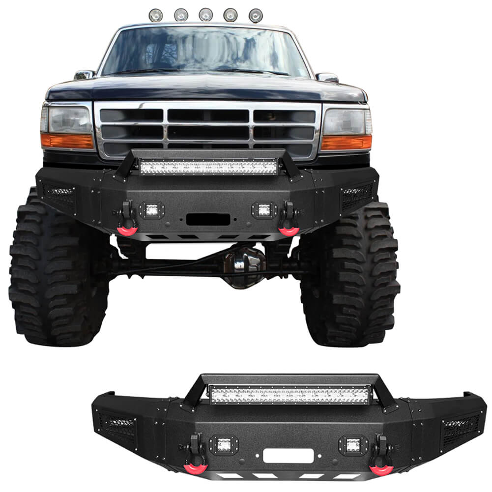 Vijay Front Bumper Fits 1992-1997 Ford F150 F250 F350