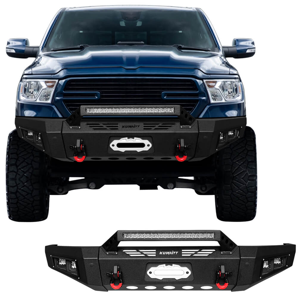 GNG Front Bumper Fits 2019-2024 Dodge RAM 1500 (Exclude Classic)