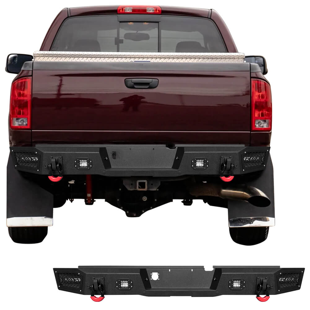 Vijay Rear Bumper Fits 2002-2005 Dodge RAM 1500