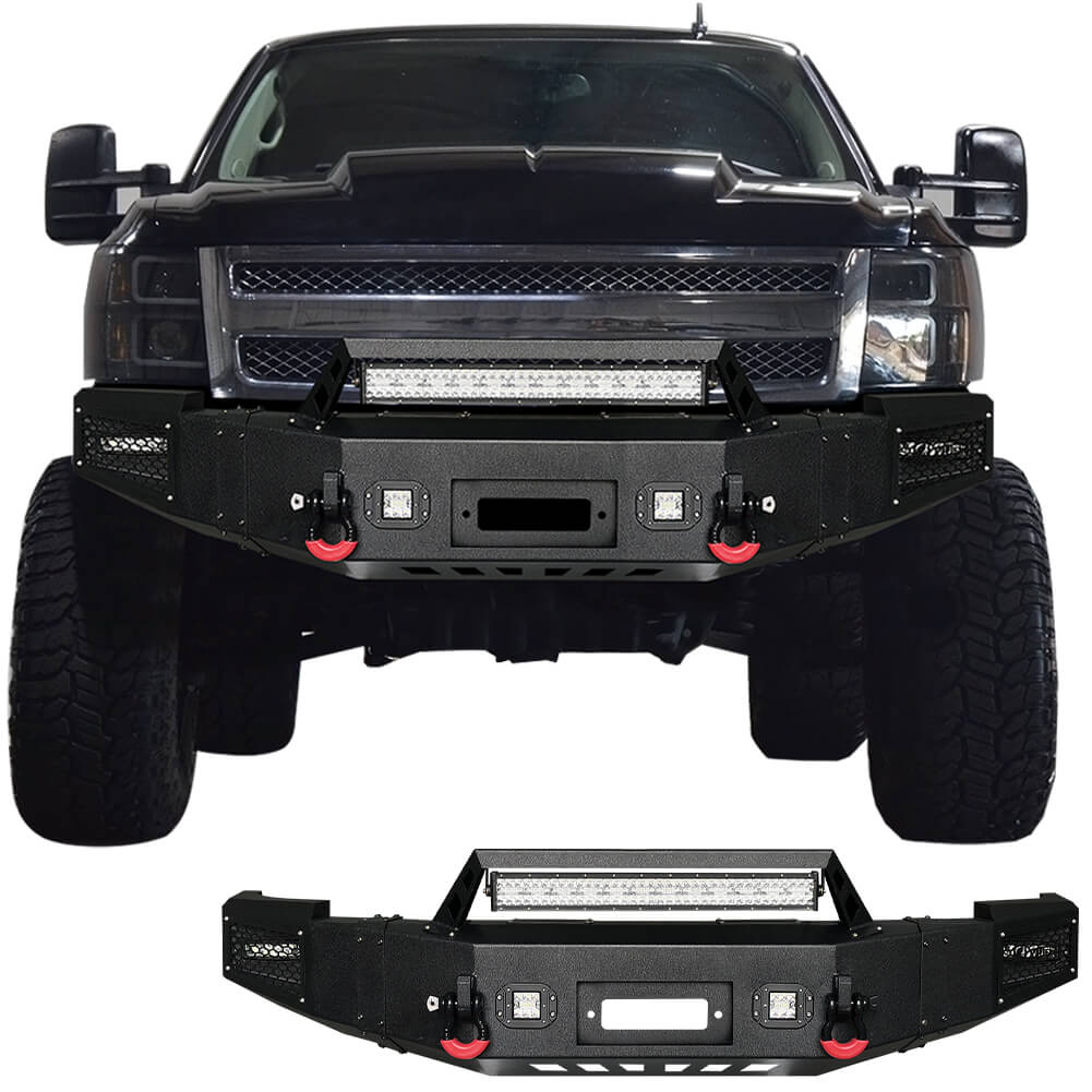 Vijay Front Bumper Fits 2007-2013 Chevy Silverado 1500