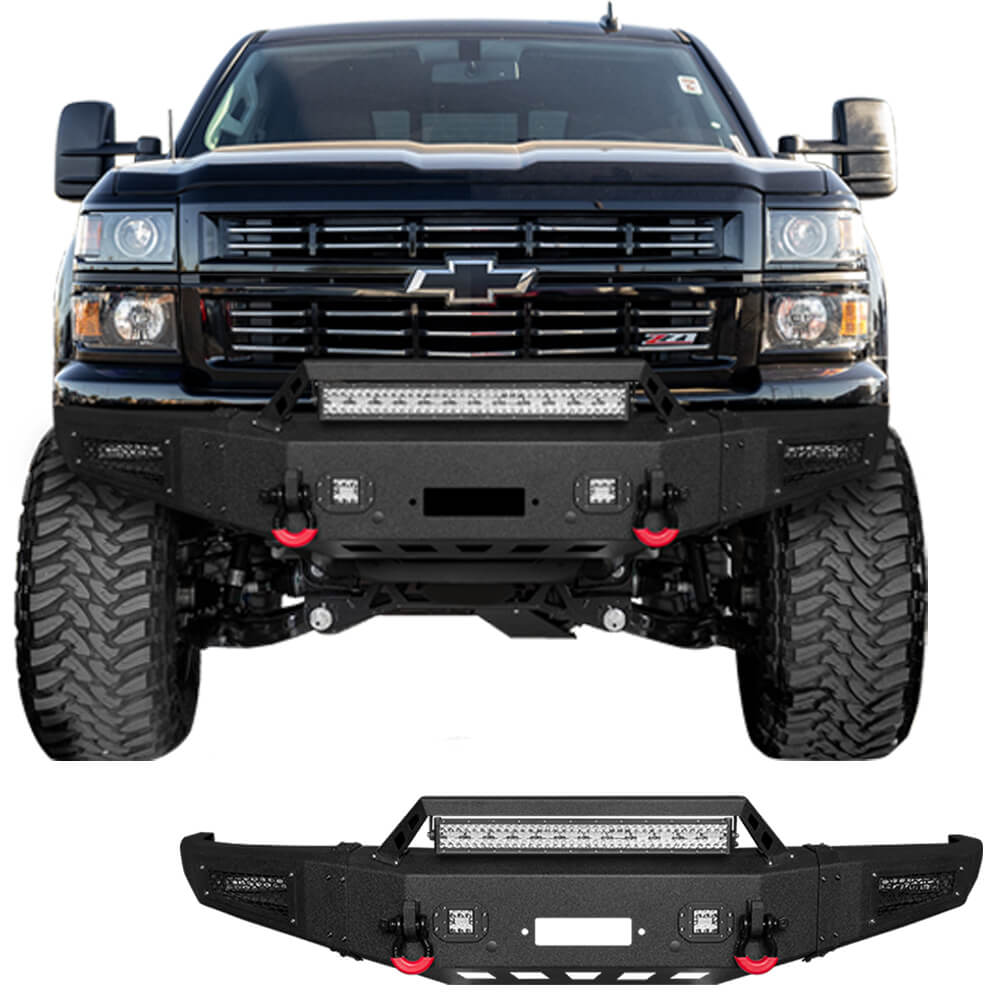 Vijay Front Bumper Fits 2014-2015 Chevy Silverado 1500